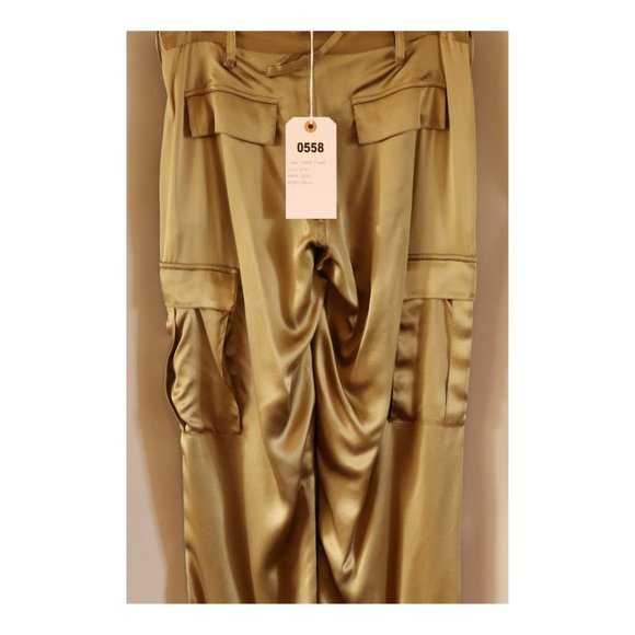 Joie Green Cargo Pants Size 27 - Picture 3 of 3